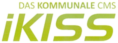 iKISS DAS KOMMUNALE CMS Logo (DPMA, 06.02.2015)