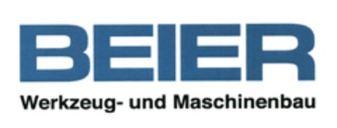 BEIER Werkzeug- und Maschinenbau Logo (DPMA, 04/23/2015)