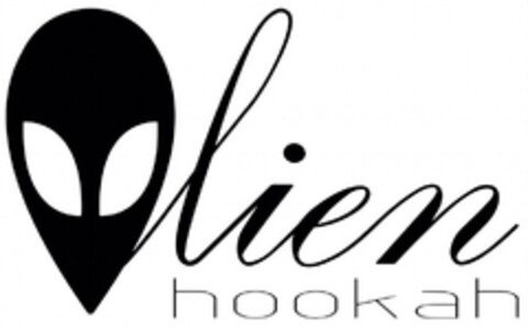 Alien hookah Logo (DPMA, 06/29/2015)