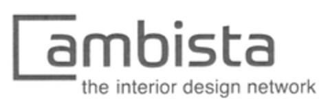 ambista the interior design network Logo (DPMA, 03/09/2017)