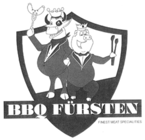 BBQ FÜRSTEN FINEST MEAT SPECIALITIES Logo (DPMA, 27.10.2017)