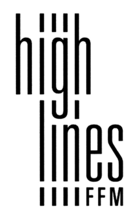 high lines FFM Logo (DPMA, 07.11.2017)