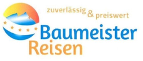 zuverlässig & preiswert Baumeister Reisen Logo (DPMA, 08.02.2017)
