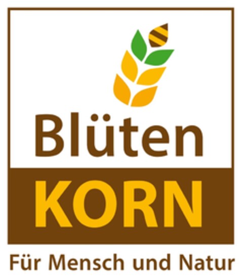 BlütenKORN Für Mensch und Natur Logo (DPMA, 20.11.2017)