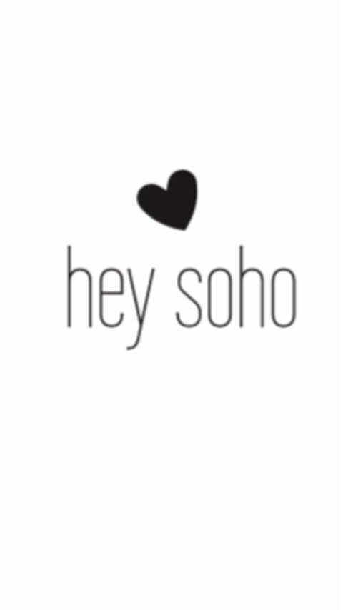 hey soho Logo (DPMA, 05.09.2017)