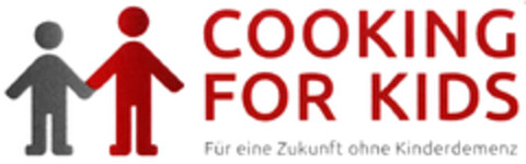 COOKING FOR KIDS Für eine Zukunft ohne Kinderdemenz Logo (DPMA, 11/03/2022)