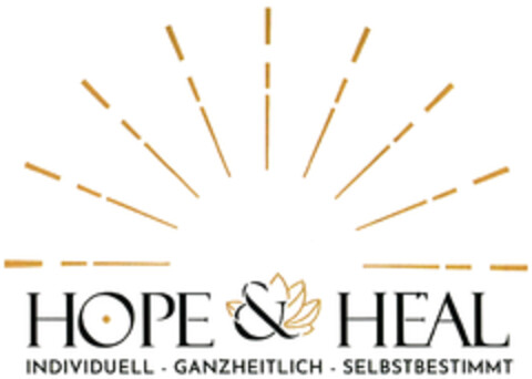 HOPE & HEAL INDIVIDUELL - GANZHEITLICH - SELBSTBESTIMMT Logo (DPMA, 16.02.2024)