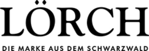 LÖRCH DIE MARKE AUS DEM SCHWARZWALD Logo (DPMA, 12.02.2024)