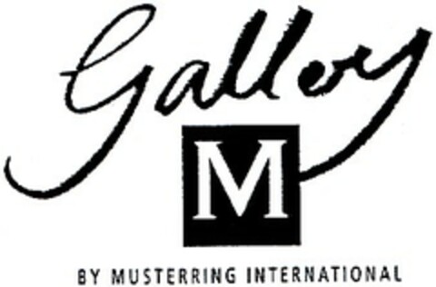 Gallery M BY MUSTERRING INTERNATIONAL Logo (DPMA, 20.02.2003)