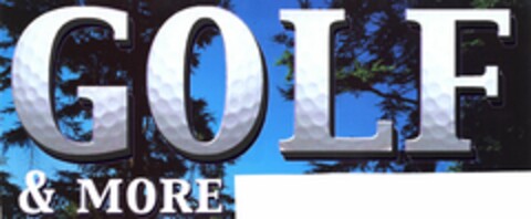 GOLF & MORE Logo (DPMA, 28.07.2003)