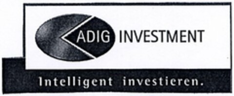 ADIG INVESTMENT Intelligent investieren. Logo (DPMA, 23.12.2003)