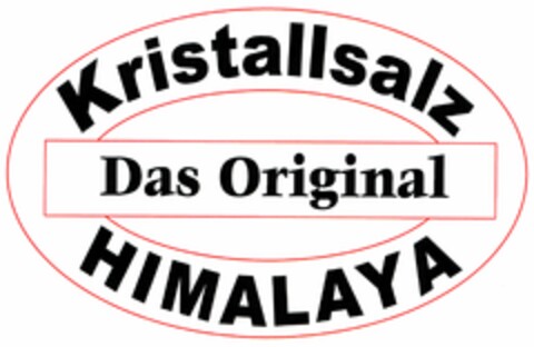 Kristallsalz Das Original HIMALAYA Logo (DPMA, 19.04.2005)