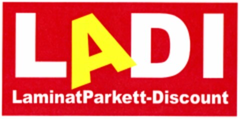 LADI LaminatParkett-Discount Logo (DPMA, 06.02.2006)