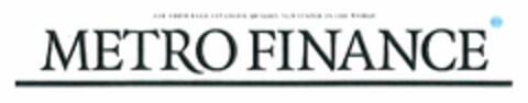 METRO FINANCE Logo (DPMA, 16.02.2006)