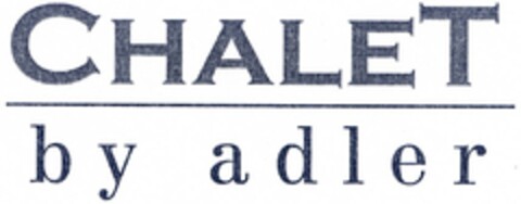 CHALET by adler Logo (DPMA, 09/15/2006)