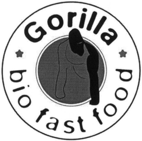 Gorilla bio fast food Logo (DPMA, 11.10.2006)