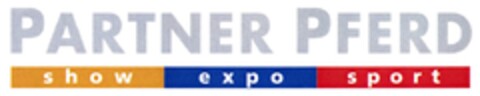 PARTNER PFERD show expo sport Logo (DPMA, 22.05.2007)