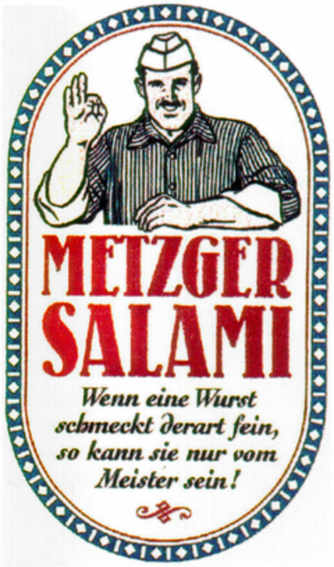 METZGER SALAMI Logo (DPMA, 20.01.1997)