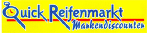 Quick Reifenmarkt Markendiscounter Logo (DPMA, 05/15/1997)