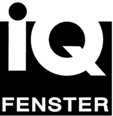 IQ FENSTER Logo (DPMA, 25.06.1999)