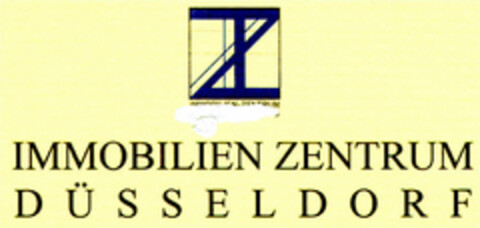 IMMOBILIEN ZENTRUM DÜSSELDORF Logo (DPMA, 22.07.1999)