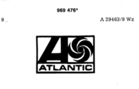 A ATLANTIC Logo (DPMA, 29.07.1977)