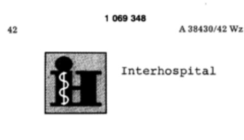 iH Interhospital Logo (DPMA, 11.04.1984)
