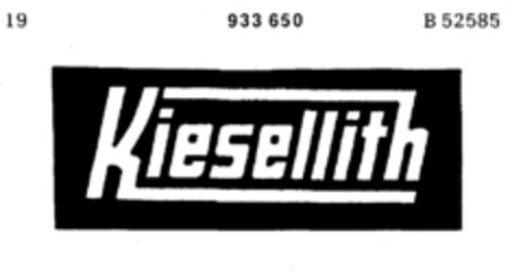 Kiesellith Logo (DPMA, 03.05.1974)