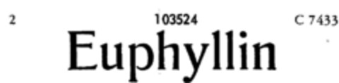 Euphyllin Logo (DPMA, 15.10.1907)