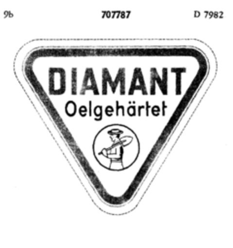 DIAMANT Oelgehärtet Logo (DPMA, 11/30/1956)