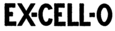 EX-CELL-O Logo (DPMA, 02/29/1956)