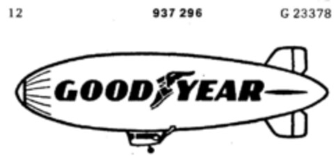 GOOD YEAR Logo (DPMA, 02.09.1974)