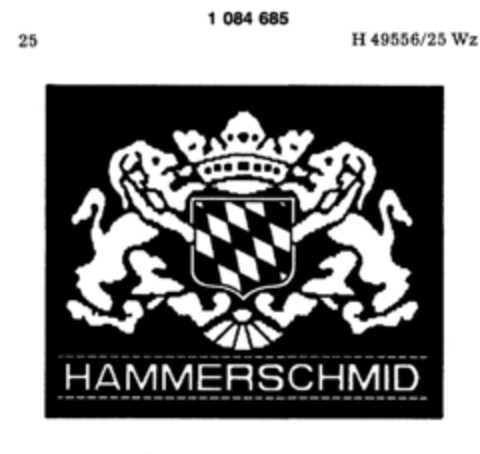 HAMMERSCHMID Logo (DPMA, 13.01.1982)