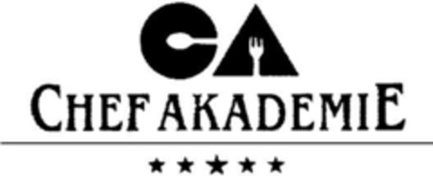 CA CHEF AKADEMIE Logo (DPMA, 09.07.1992)