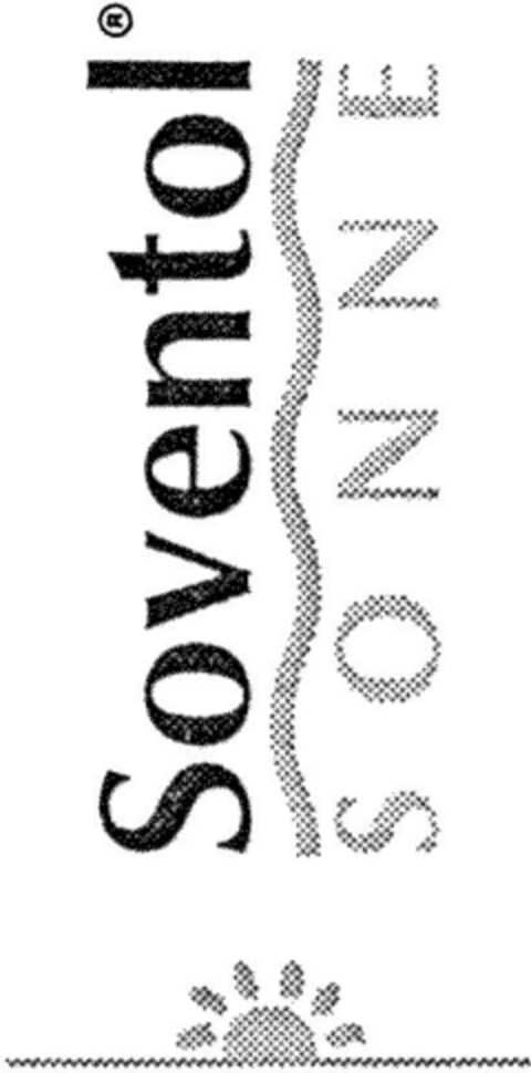 Soventol SONNE Logo (DPMA, 09/03/1993)