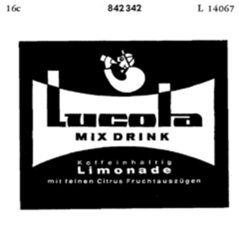 Lucola MIX DRINK Logo (DPMA, 14.06.1966)