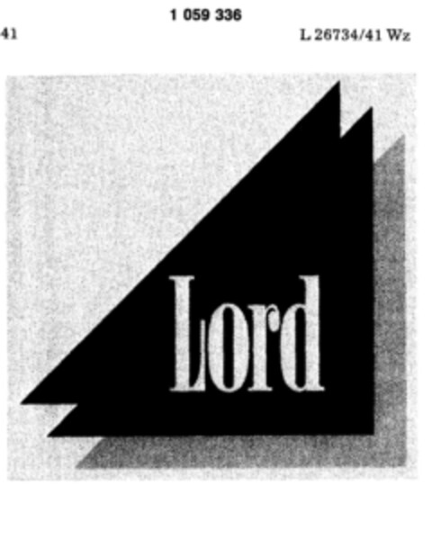 LORD Logo (DPMA, 24.08.1983)