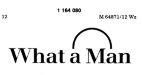 What a Man Logo (DPMA, 08.04.1989)