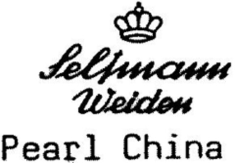 Seltmann Weiden PEARL CHINA Logo (DPMA, 02/13/1993)