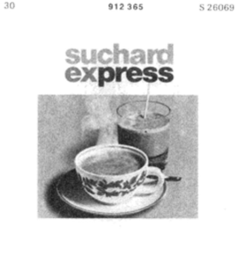 suchard express Logo (DPMA, 27.11.1972)