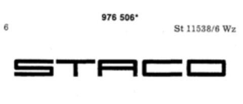 STACO Logo (DPMA, 15.06.1978)