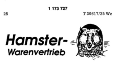 Hamster-Warenvertrieb Logo (DPMA, 06/29/1990)
