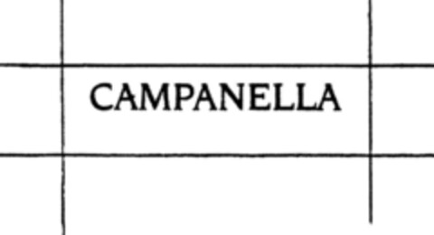 CAMPANELLA Logo (DPMA, 20.03.1993)