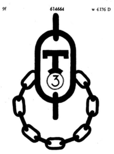 T 3 Logo (DPMA, 01.10.1948)