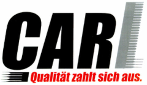 CAR Qualität zahlt sich aus. Logo (DPMA, 23.02.2001)