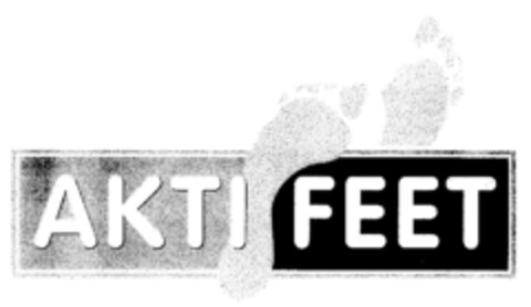 AKTI FEET Logo (DPMA, 10.07.2001)