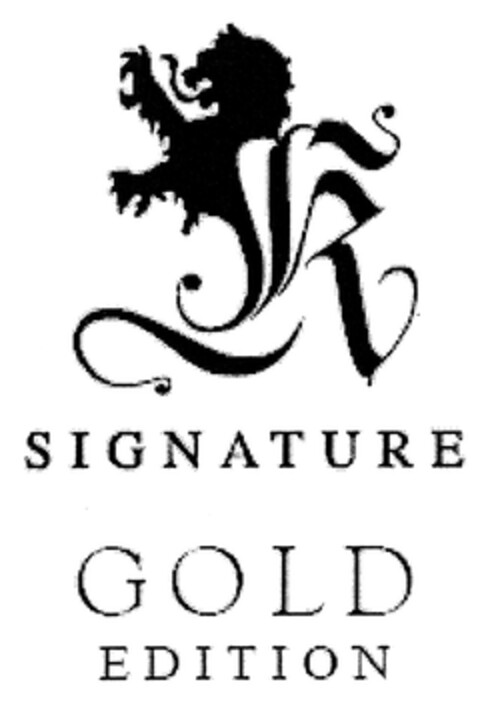 SIGNATURE GOLD EDITION Logo (DPMA, 01.04.2009)