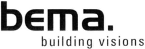 bema. building visions Logo (DPMA, 31.10.2009)