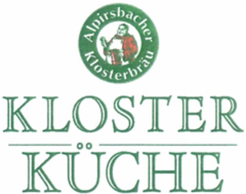Alpirsbacher Klosterbräu KLOSTER KÜCHE Logo (DPMA, 02.07.2010)