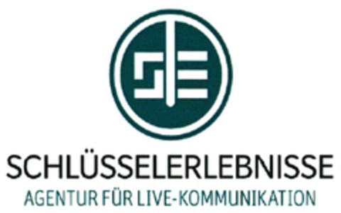 SCHLÜSSELERLEBNISSE AGENTUR FÜR LIVE-KOMMUNIKATION Logo (DPMA, 18.07.2015)